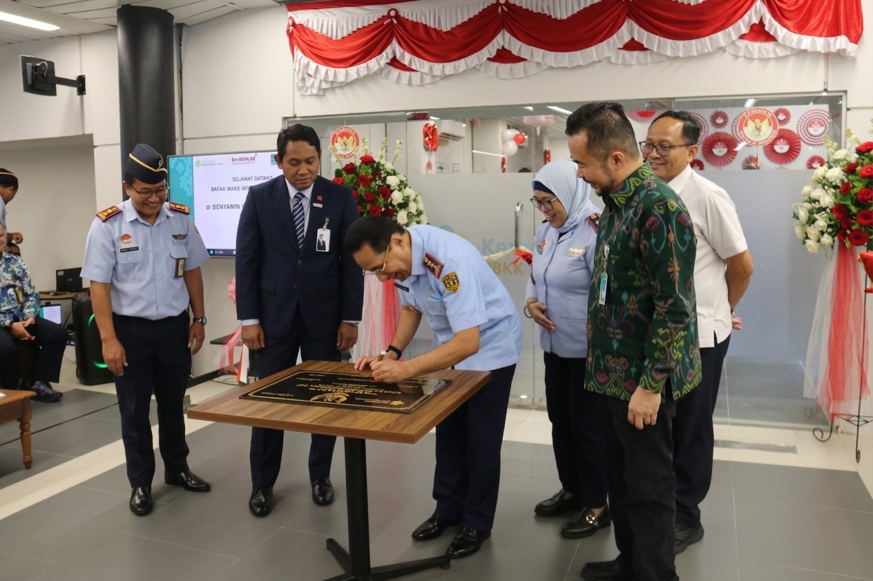PERESMIAN POS LAYANAN KEKERANTINAAN KESEHATAN TERMINAL2F BANDARA INTERNASIONAL SOEKARNO HATTA