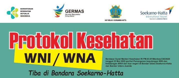 PROTOKOL KESEHATAN WNI/WNA TIBA DI BANDARA SOETTA