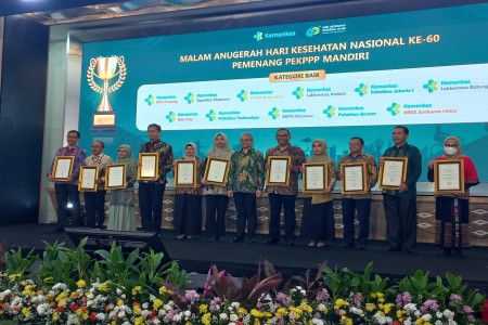 MALAM ANUGERAH HARI KESEHATAN NASIONAL (HKN) KE-60